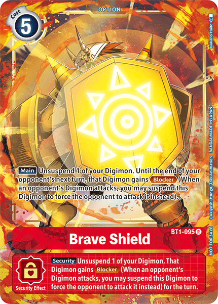 Brave Shield (BT1-095) Alt