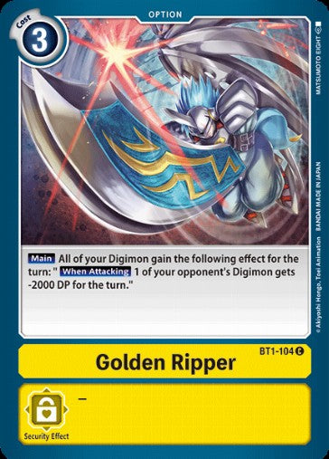 Golden Ripper (BT1-104)