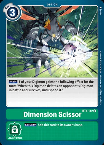 Dimension Scissor (BT1-112)