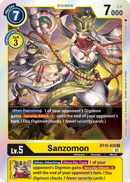 Sanzomon (BT10-038)