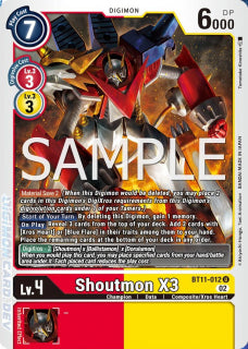 Shoutmon X3 (BT11-012)