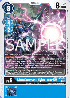 MetalGreymon + Cyber Launcher (BT11-030)