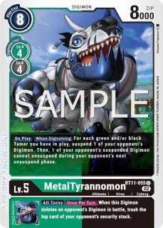 MetalTyrannomon (BT11-055)