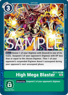 High Mega Blaster (BT11-102)