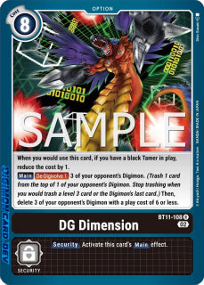DG Dimension (BT11-108)