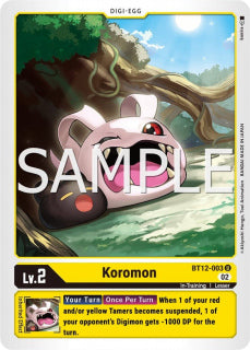 Koromon (BT12-003)