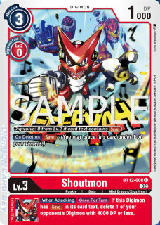 Shoutmon (BT12-008)