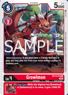 Growlmon (BT12-010)