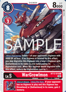 WarGrowlmon (BT12-016)