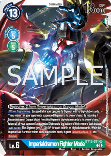 Imperialdramon: Fighter Mode (BT12-031)