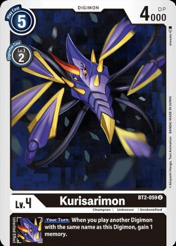 Kurisarimon (BT2-059)