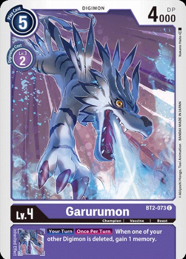 Garurumon (BT2-073)