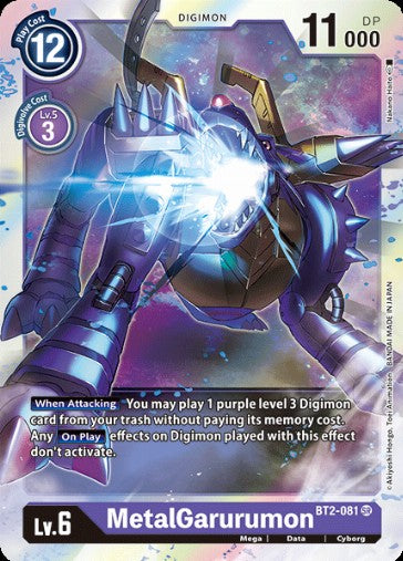 MetalGarurumon (BT2-081)