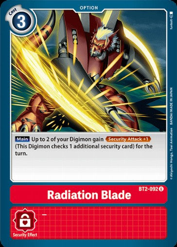 Radiation Blade (BT2-092)