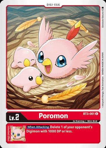 Poromon (BT3-001)