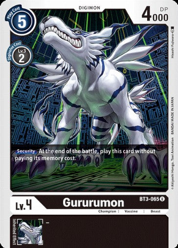 Gururumon (BT3-065)