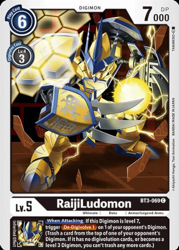 RaijiLudomon (BT3-069)