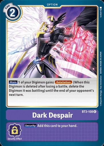 Dark Despair (BT3-108)