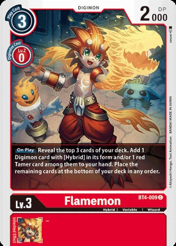 Flamemon (BT4-009)