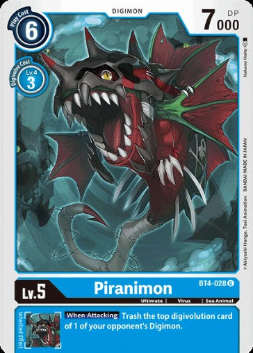 Piranimon (BT4-028)