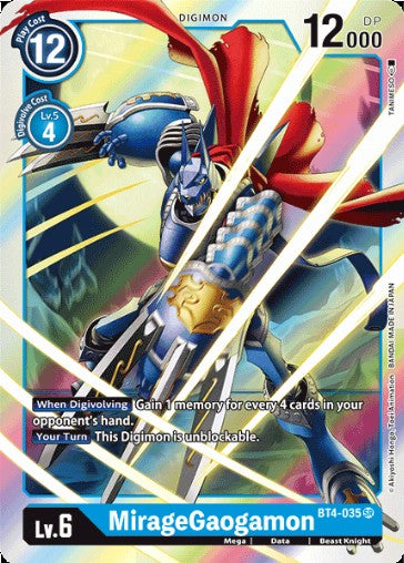 MirageGaogamon (BT4-035)