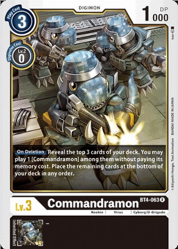 Commandramon (BT4-063)