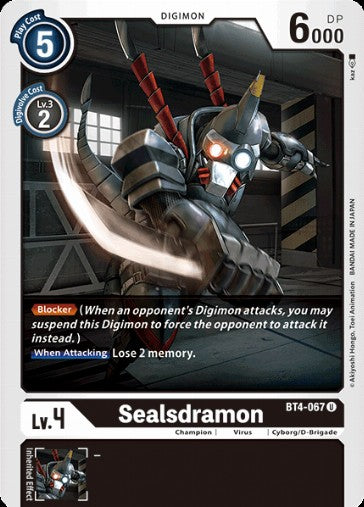 Sealsdramon (BT4-067)