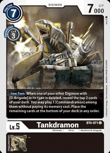 Tankdramon (BT4-071)