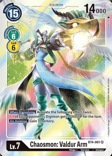 Chaosmon: Valdur Arm (BT4-091)