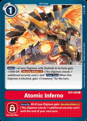 Atomic Inferno (BT4-098)