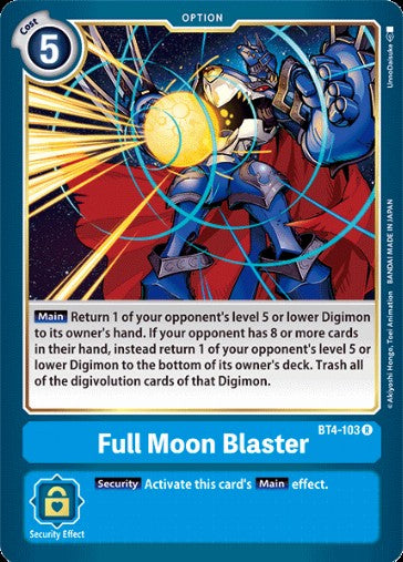Full Moon Blaster (BT4-103)