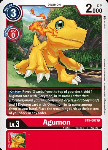 Agumon (BT5-007)