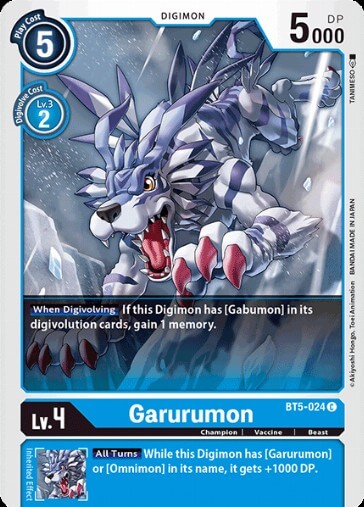 Garurumon (BT5-024)