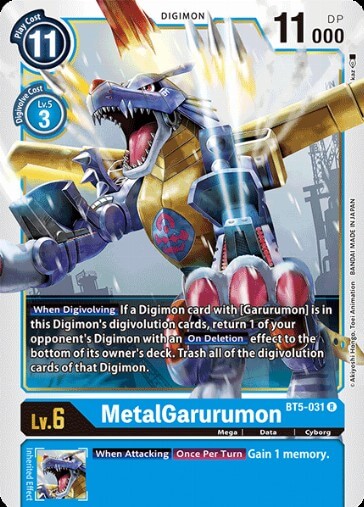 MetalGarurumon (BT5-031)