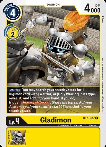 Gladimon (BT5-037)