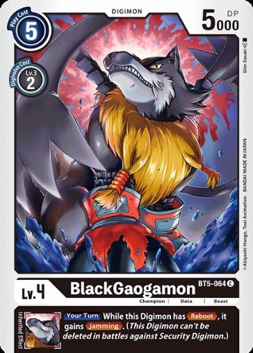 BlackGaogamon (BT5-064)