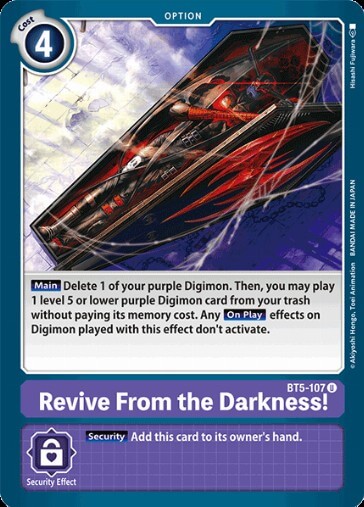 Revive From the Darkness! (BT5-107)