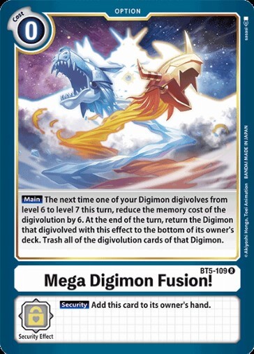Mega Digimon Fusion! (BT5-109)