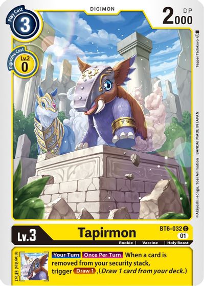 Tapirmon (BT6-032)