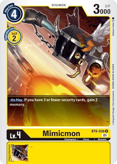 Mimicmon (BT6-036)