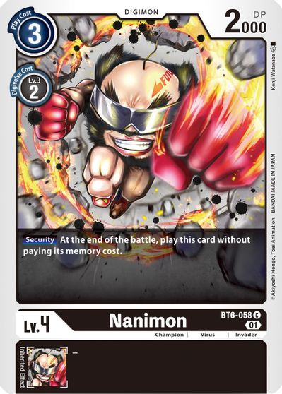 Nanimon (BT6-058)
