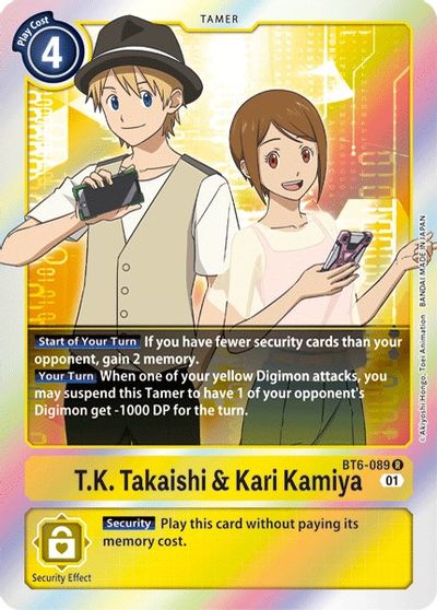 T.K. Takaishi & Kari Kamiya (BT6-089)