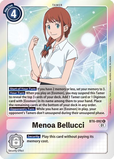 Menoa Bellucci (BT6-092)