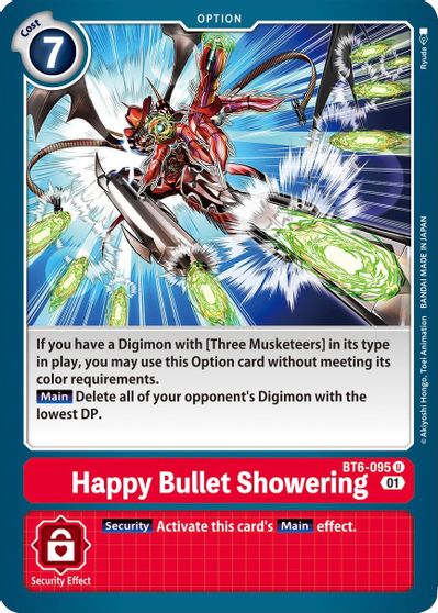 Happy Bullet Showering (BT6-095)