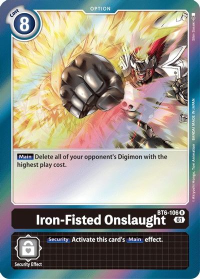 Iron-Fisted Onslaught (BT6-106)