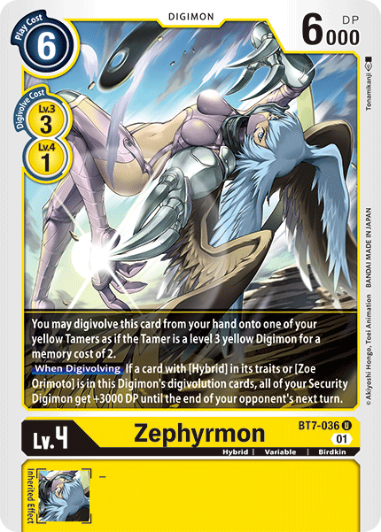 Zephyrmon (BT7-036)
