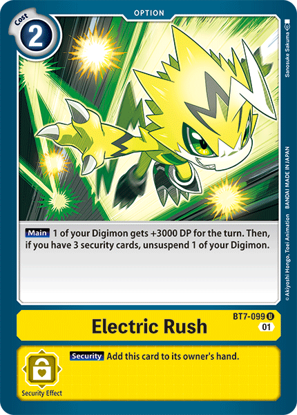 Electric Rush (BT7-099)