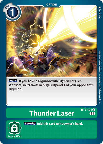 Thunder Laser (BT7-101)