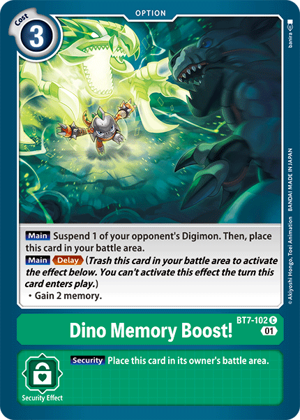 Dino Memory Boost! (BT7-102)