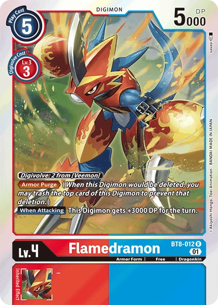 Flamedramon (BT8-012)